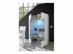 Hot Aparador - LEDS 2 PORTES cristal - lacado CALISTO Vitrina