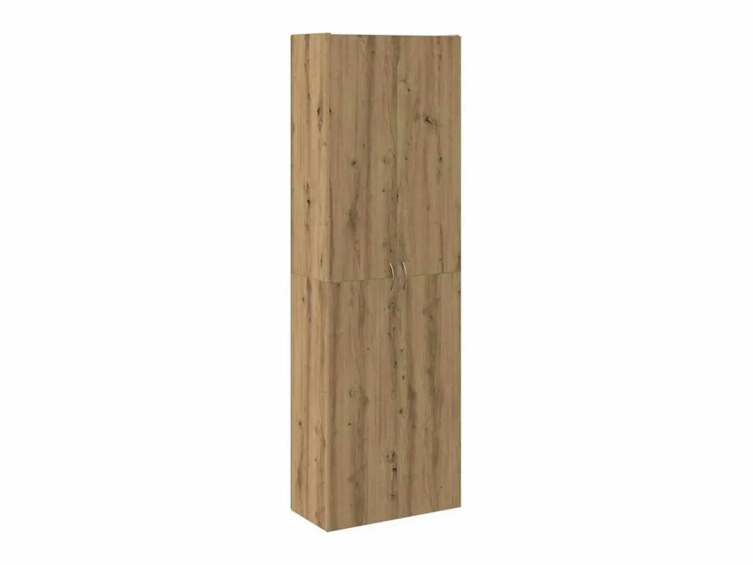 New Aparador alto madera de ingeniería roble artisan 60x32x190 cm Armario Oficina