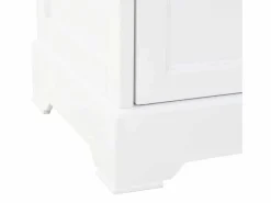 Mobikasa Aparador buffet mueble consola mueble de almacenaje mueble de porcelana con 4 puertas de MDF y madera de pino 180 cm 4402167