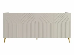 Outlet Vente-unique Aparador con 4 puertas - - NORSIM de Pascal Morabito Beige