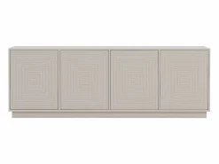 Sale Vente-unique Aparador con 4 puertas de MDF - - MEZULIA Beige