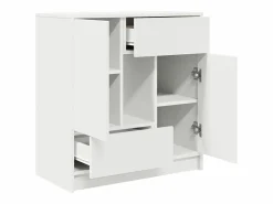 Best Aparador con cajones y puertas 70,5x34x74,5 cm Aparador De Cocina