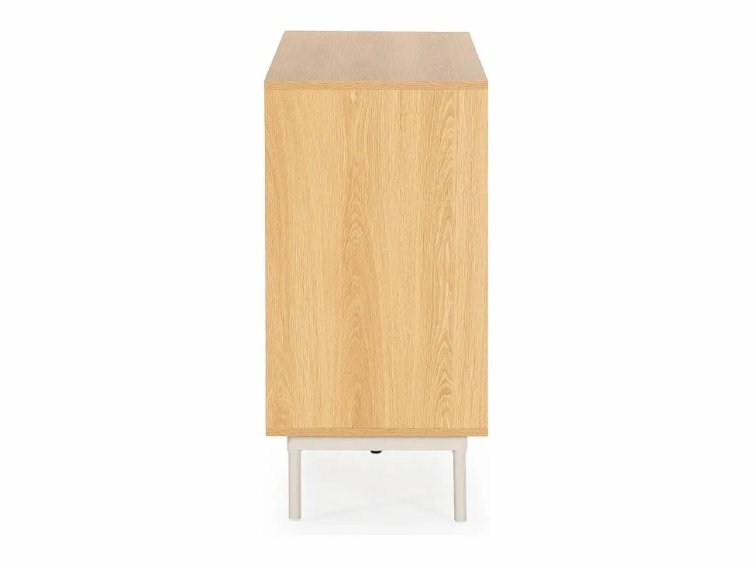 Online VS Venta-stock Aparador Cuzco 3 puertas color Roble/ Gris