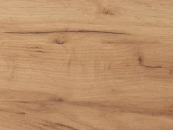 Hot Vente-unique Aparador de 4 puertas y 4 compartimentos con LEDs - Natural claro y Antracita - IDESIA Gris antracita / Color natural claro