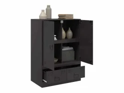 New Aparador de acero 67x39x95 cm Aparador De Cocina