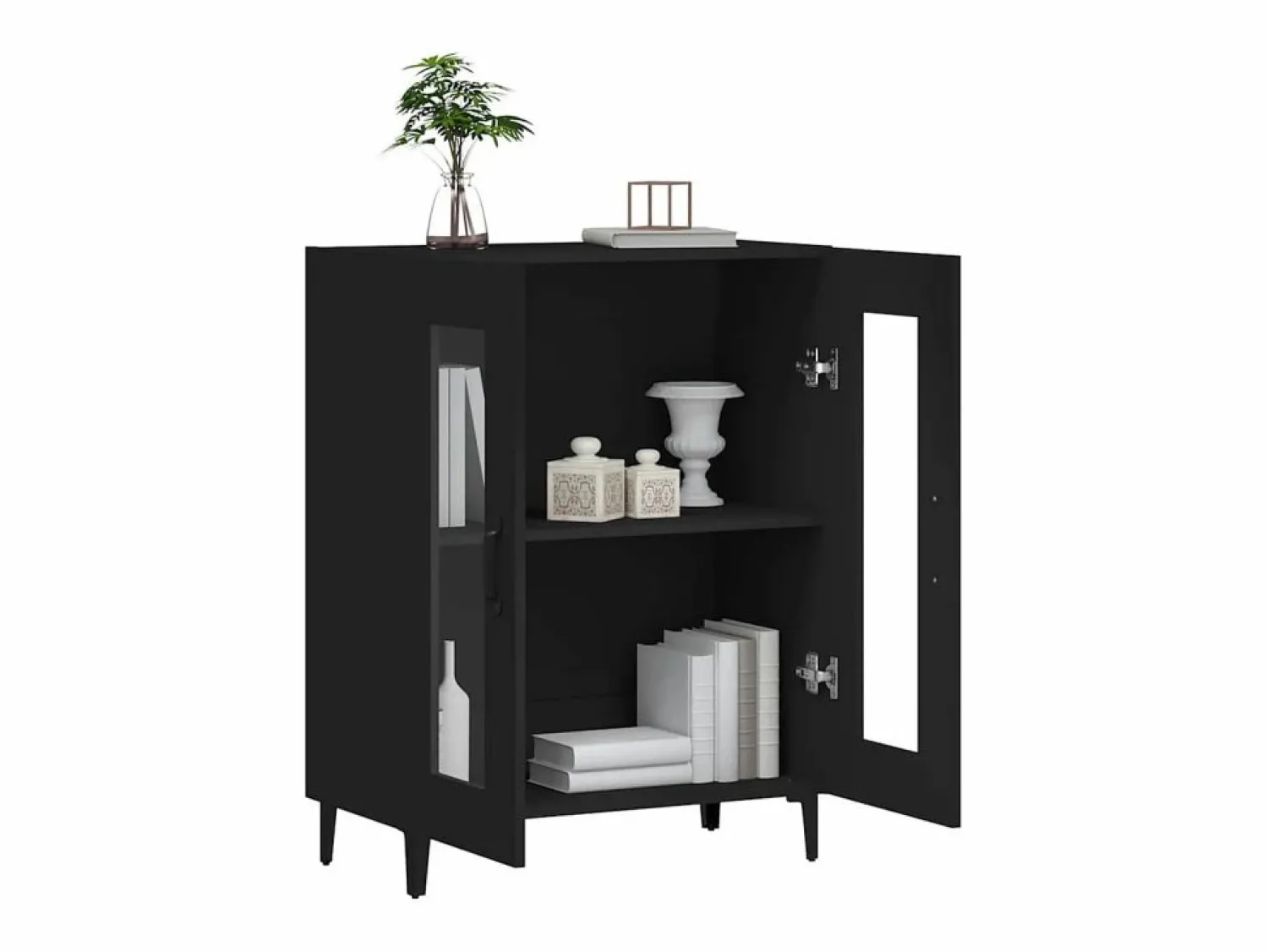 vidaxl Aparador de madera de ingeniería 69,5x34x90 cm