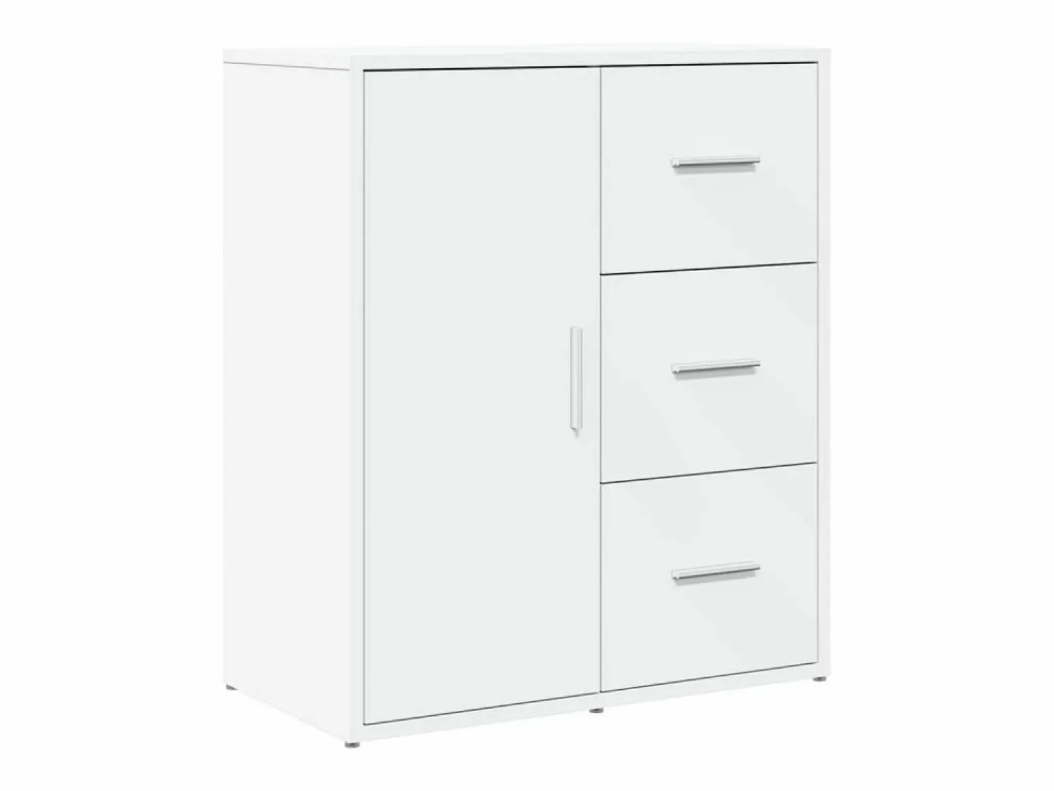 vidaxl Aparador de madera de ingeniería 2 uds 60x31x70 cm