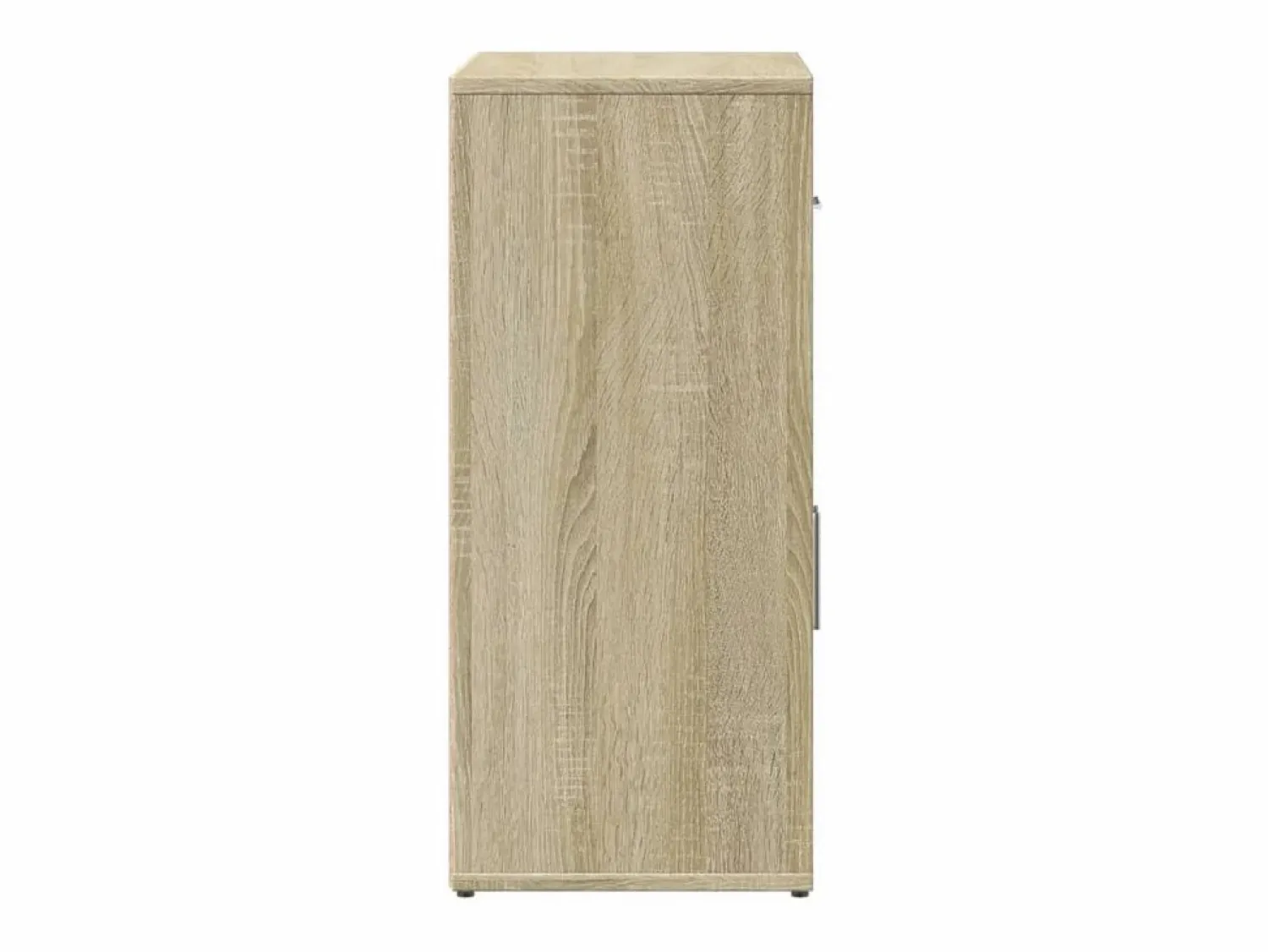 Outlet vidaxl Aparador de madera de ingeniería roble Sonoma 60x31x70 cm Marru00f3n
