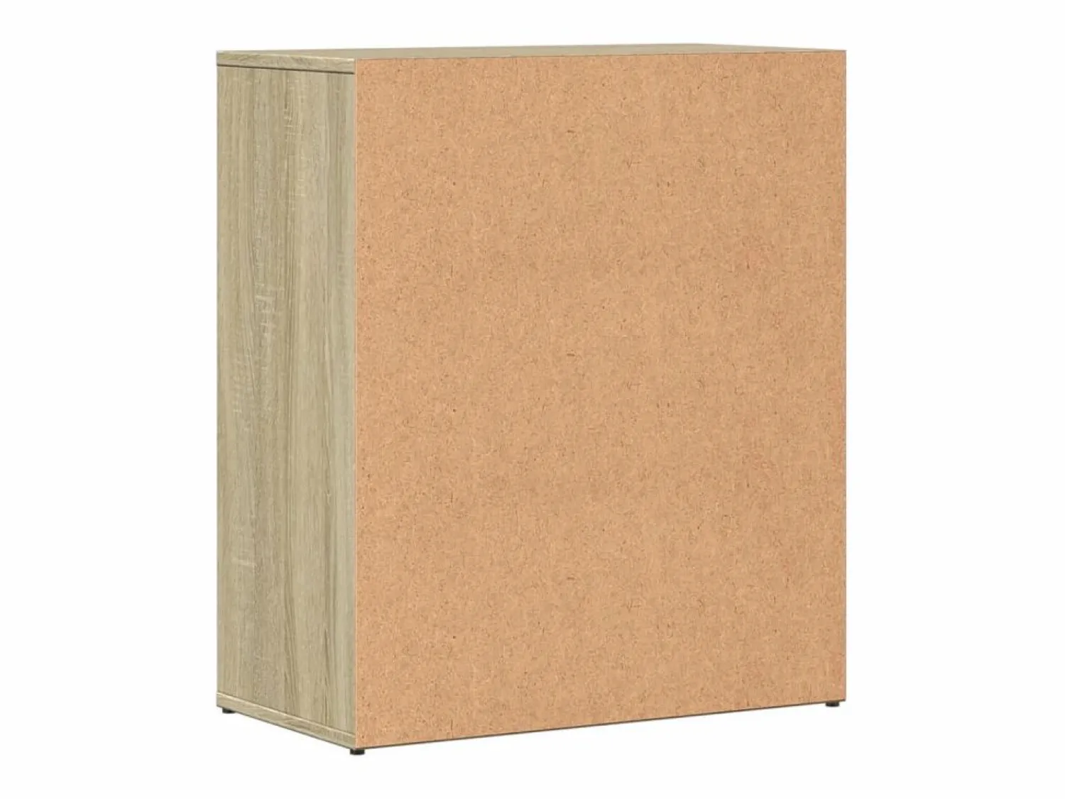 Outlet vidaxl Aparador de madera de ingeniería roble Sonoma 60x31x70 cm Marru00f3n