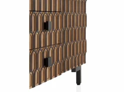 New Aparador de madera maciza de mango marrón Aparador