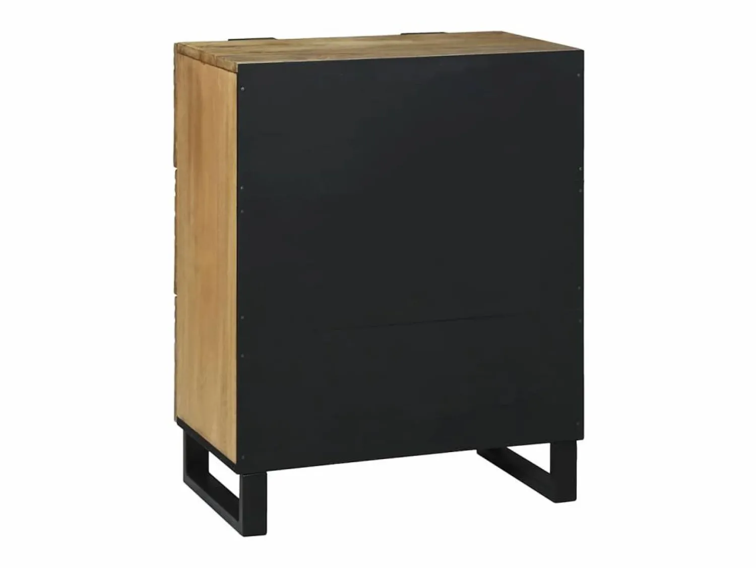 Clearance Aparador de madera maciza de mango de 60x33,5x75 cm Mueble De Bebé