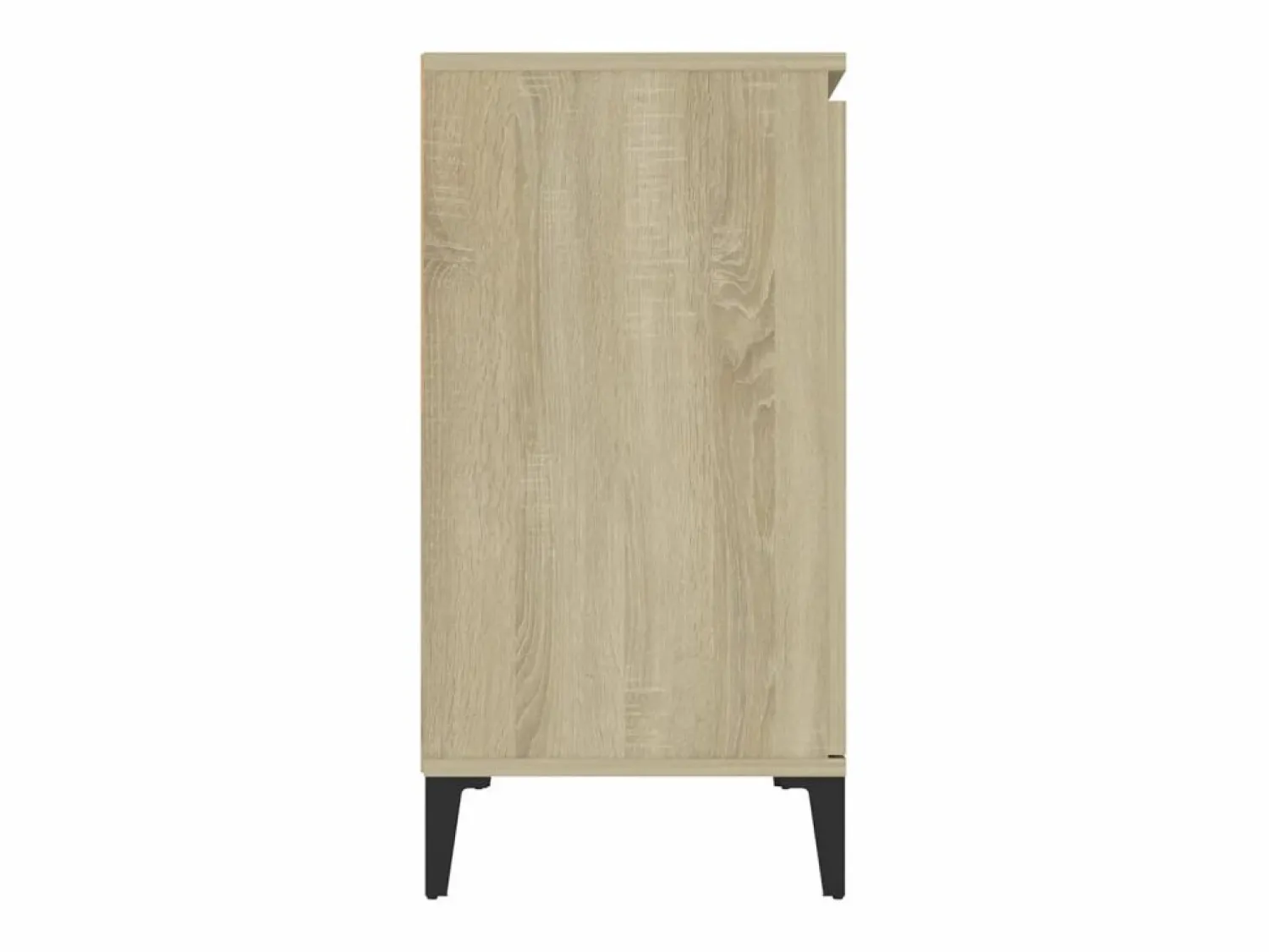 Discount Aparador madera contrachapada color roble Sonoma 102x35x70 cm Aparador