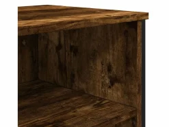 Clearance Aparador madera de ingeniería roble ahumado 101x35,5x74,5 cm Aparador