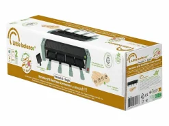 Outlet Aparato de raclette para 4 personas 800W con grill, placa antiadherente extraíble y accesorios de madera Pequeño Electrodoméstico