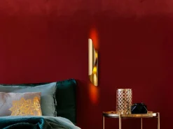 Clearance Aplique de pared de metal - Alt. 40 x P 11 cm - LYNOR Aplique Para Pared
