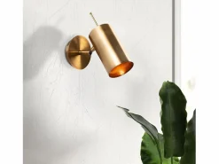 Outlet Concept-Usine Aplique de pared orientable acabado en oro ALICE - Diseño moderno y elegante Dorado
