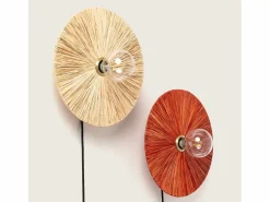 Ledkia Aplique de Pared Rafia Kanga