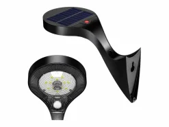 Best Aplique LED solar de pared 1000 lm Twilight + PIR Iluminación Exterior|Energía Solar