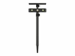 SOLARGEO Aplique solar y foco 2 en 1 - H. 50 cm - BAHRI