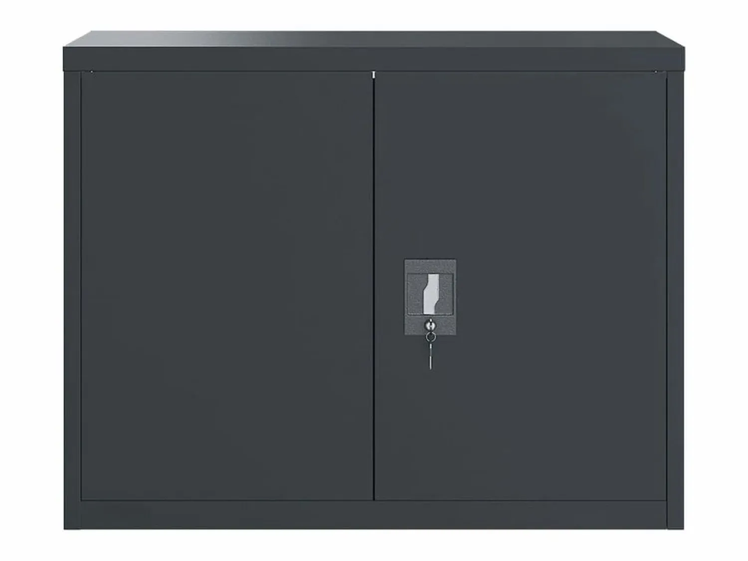 Archivador antracita 90x40x70 cm acero Armario Oficina