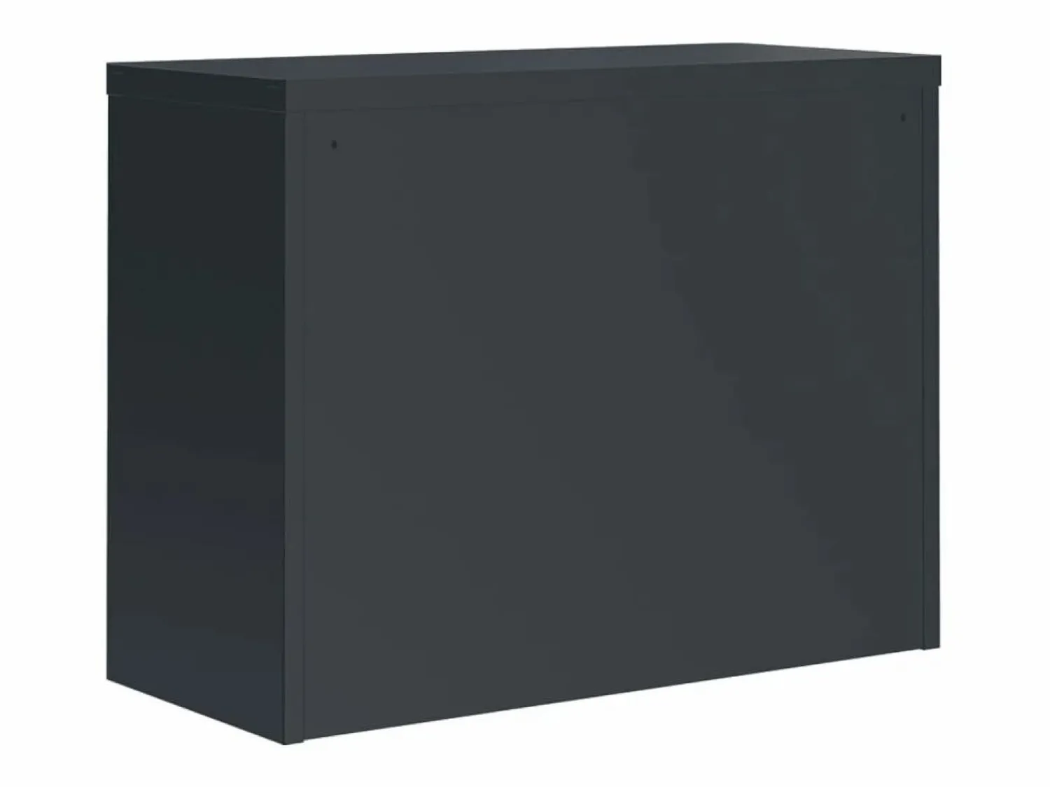 Archivador antracita 90x40x70 cm acero Armario Oficina