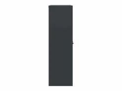 Clearance Archivador antracita 90x40x140 cm acero Armario Oficina