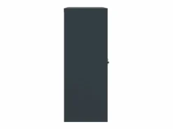 Archivador antracita 90x40x105 cm acero
