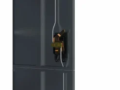 Archivador antracita 90x40x180 cm Acero