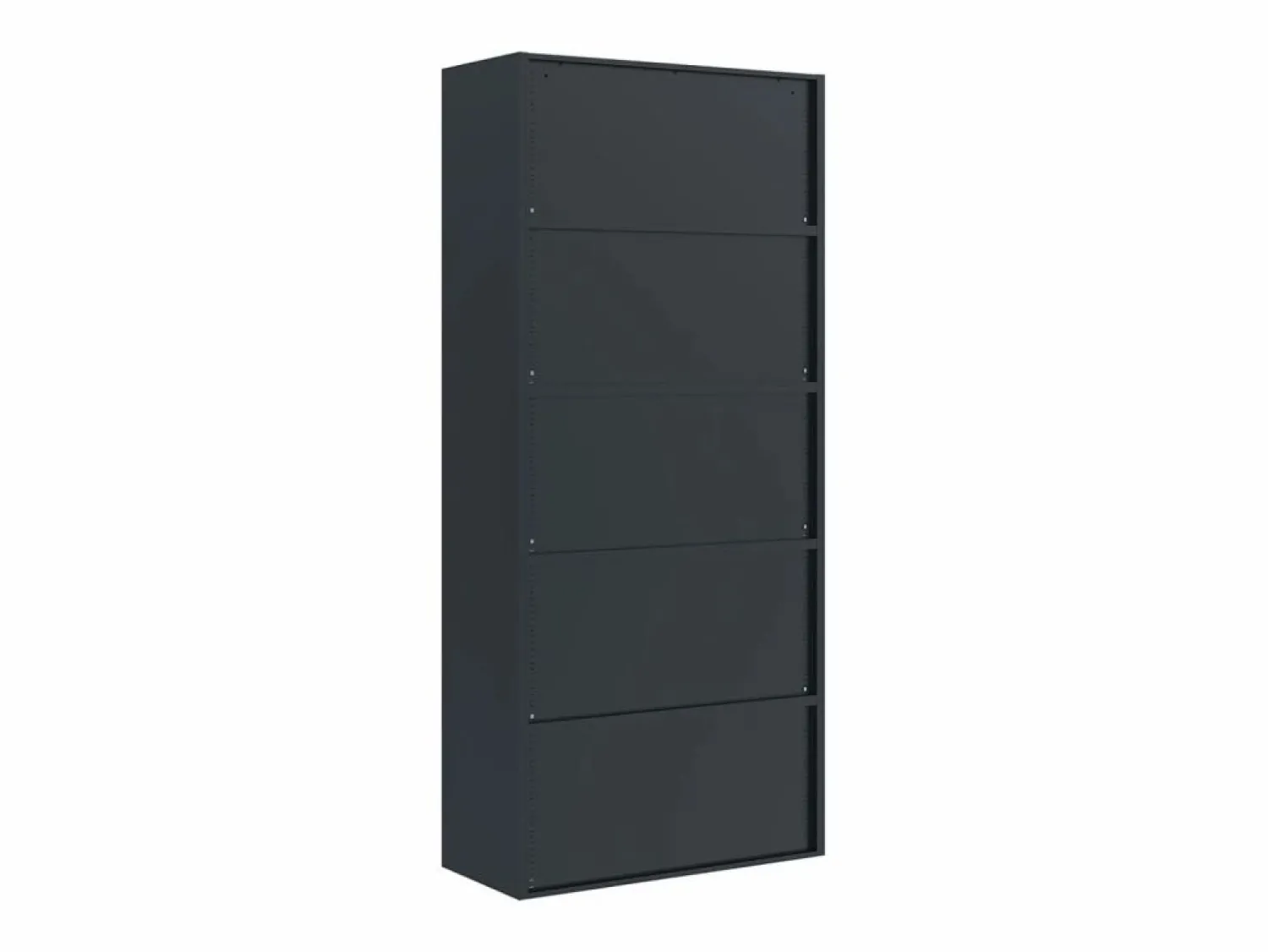 Hot Archivador antracita 90x40x200 cm Acero Marru00f3n