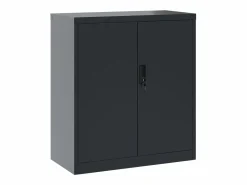 Archivador antracita 79x40x90 cm acero
