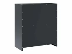Archivador antracita 79x40x90 cm acero