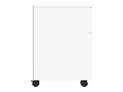 Online Archivador con ruedas madera contrachapada 45x38x54 cm ES641352 Blanco
