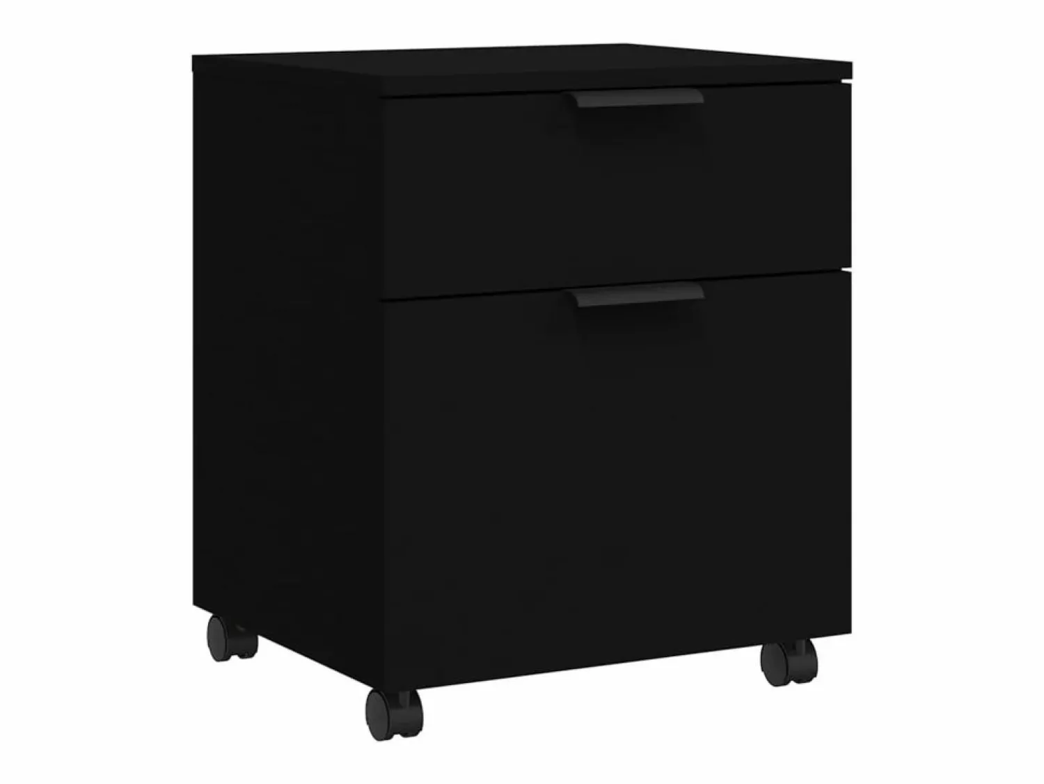 Outlet Archivador con ruedas madera contrachapada 45x38x54 cm ES895519 Armario Oficina