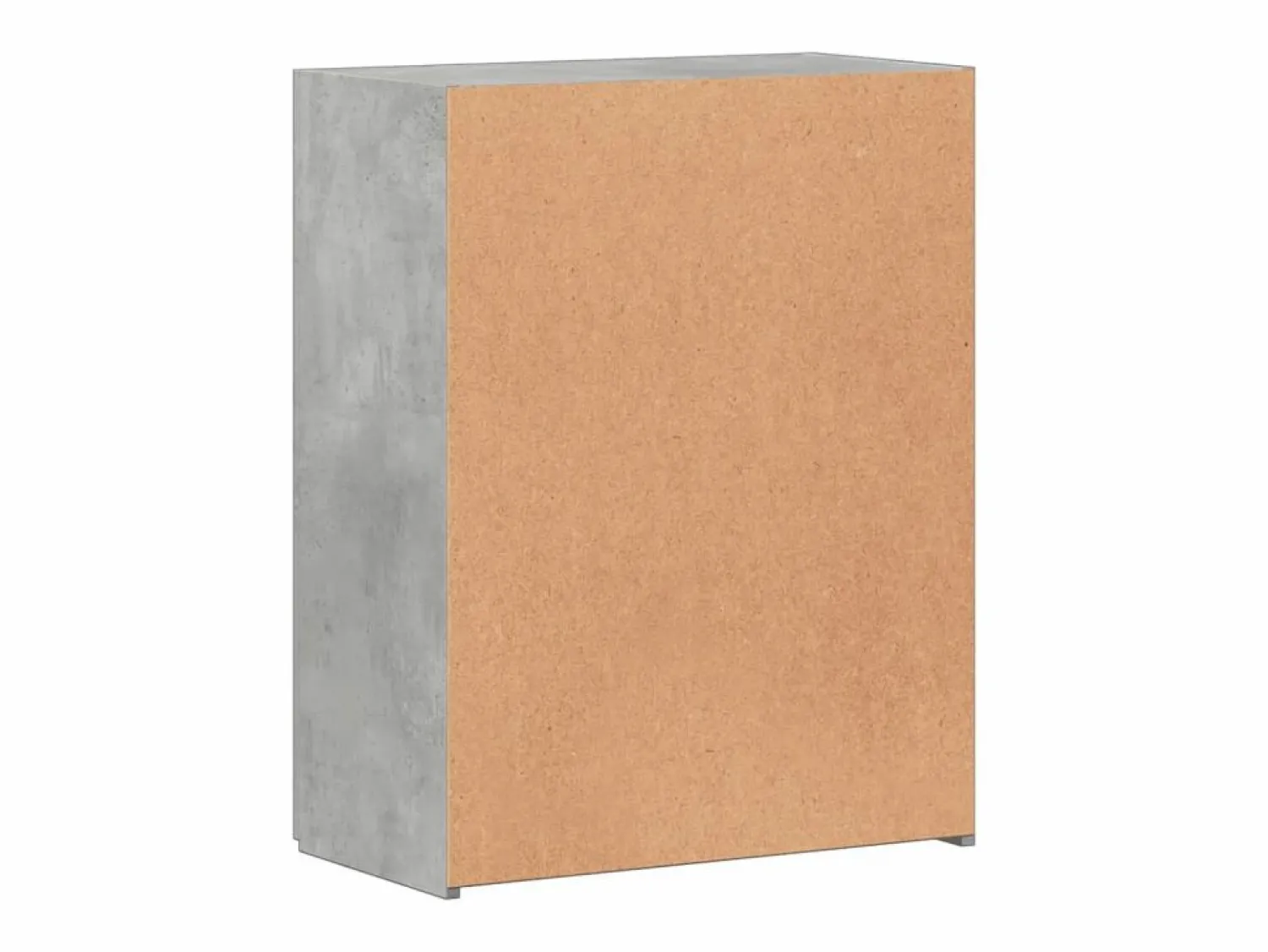 Clearance Archivador de madera de ingeniería de color hormigón Gris