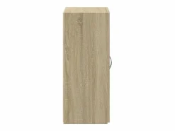 Clearance Archivador de madera de ingeniería de roble Sonoma Marru00f3n