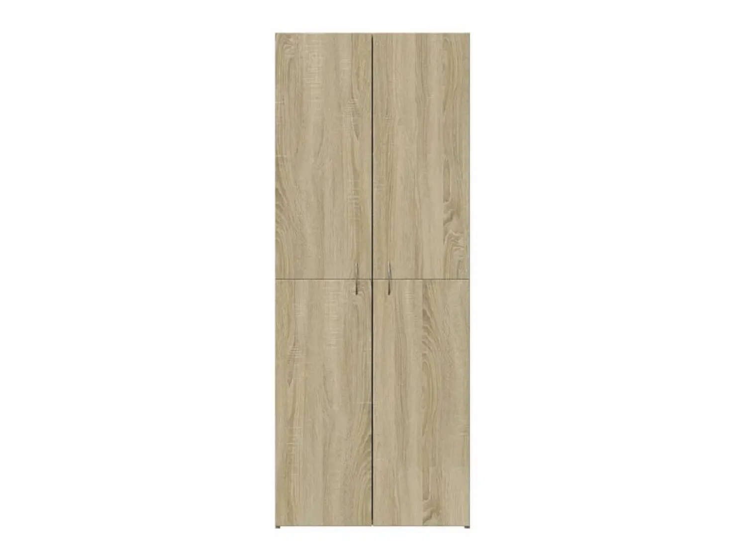 Archivador de roble Sonoma 60x32x153 cm madera de ingeniería Marru00f3n