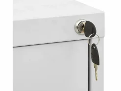 Archivador Claro 46x62x102,5 cm Acero Gris