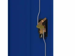 New Archivador claro y azul 90x40x70 cm acero Armario Oficina