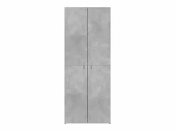 Archivador hormigón 60x32x153 cm madera de ingeniería