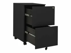 Best Archivador móvil Antracita 39x45x67 cm Acero Armario Oficina