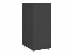 Discount Archivador Móvil Antracita 28x41x69 cm Metal Armario Oficina