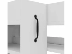ModernLuxe Archivador 52x50x75 cm - con ruedas - 2 cajones - correderas individuales -