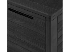 Outlet Arcón de jardín Antracita 58,5x46x55 cm Polipropileno Gris