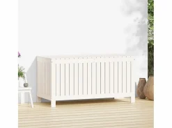Clearance Arcón de jardín 121x55x64 cm Madera de pino Armario De Jardín