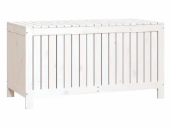 Clearance Arcón de jardín 121x55x64 cm Madera de pino Armario De Jardín