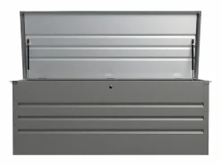 Vente-unique Arcón de jardín de acero galvanizado volumen 582L - TOMASO