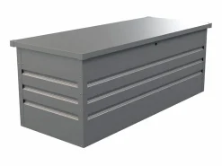 Vente-unique Arcón de jardín de acero galvanizado volumen 582L - TOMASO