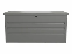 Vente-unique Arcón de jardín de acero galvanizado volumen 400L - TOMASO