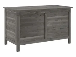 Clearance Arcón de jardín madera maciza abeto 99x49,5x58,5 cm Baúl De Jardín