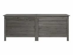 vidaxl Arcón jardín madera maciza abeto 150x50x56,5 cm